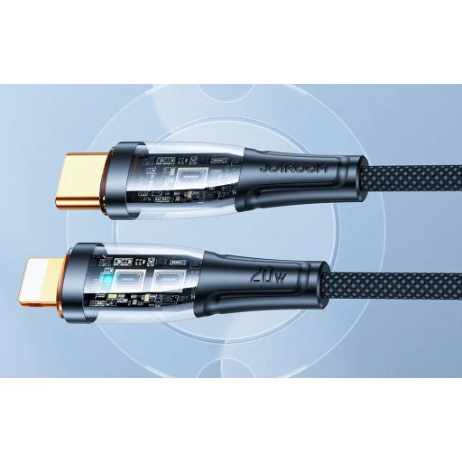 USB-C Lightning 20W 1.2m Joyroom S-CL020A3 kábel (fekete) - 2