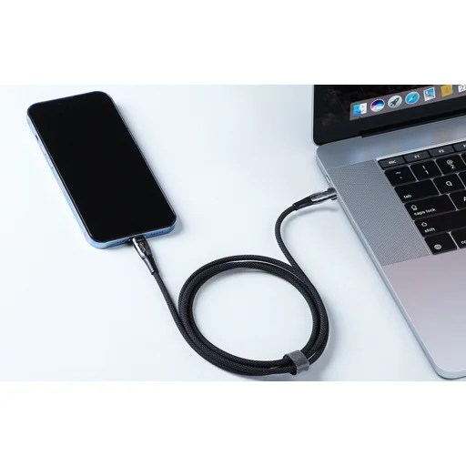 USB-C Lightning 20W 1.2m Joyroom S-CL020A3 kábel (fekete) - 3