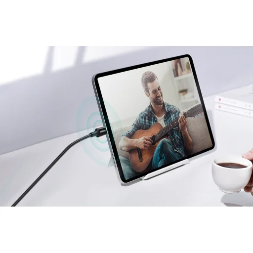 UGREEN US300 USB-C-USB-C kábel, 100W, 5A, 1m (fekete) - 3