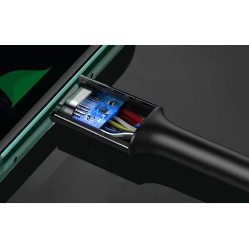 UGREEN US300 USB-C-USB-C kábel, 100W, 5A, 1m (fekete) - 5