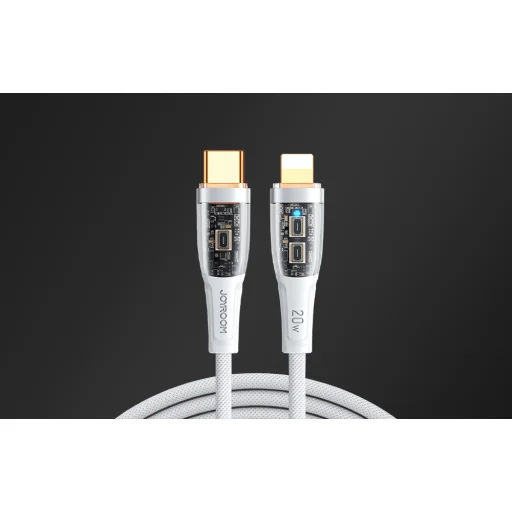 USB-C Lightning 20W 1.2m Joyroom S-CL020A3 kábel (fehér) - 2