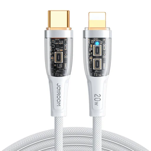 USB-C Lightning 20W 1.2m Joyroom S-CL020A3 kábel (fehér) - 1