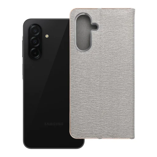 LUNA zlaté flipové puzdro Samsung Galaxy A26 5G strieborné puzdro - 8