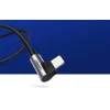 UGREEN US299 USB Lightning hajlított kábel, MFi, 1m (fekete) kábel thumbnail