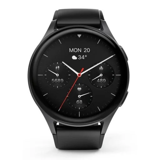 HAMA okosóra hívás funkcióval 8900 GPS AMOLED 1,43" fekete - 3