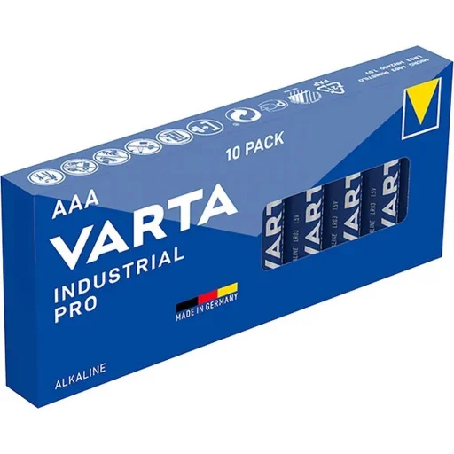 VARTA alkáli elem R3 (AAA) Industrial Pro 10 darab - 1