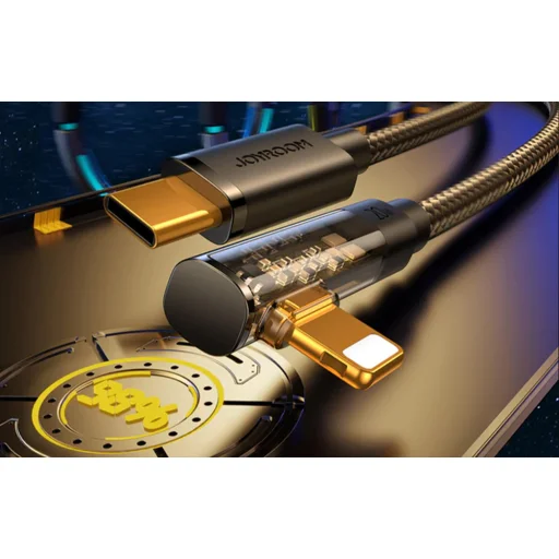 USB-C Lightning szögletes kábel 20W 1.2m Joyroom S-CL020A6 (kék) - 4