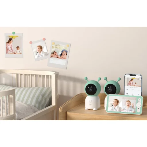 Boifun 6T forgatható babafigyelő kamera és monitor - 4