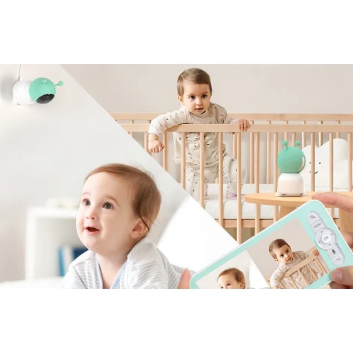 Boifun 6T forgatható babafigyelő kamera és monitor - 6