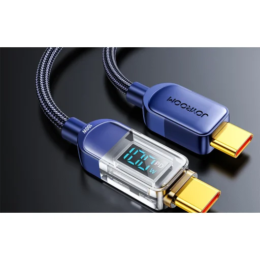 USB-C kábel 100W 1.2m Joyroom S-CC100A4 (kék), - 2