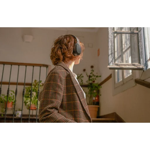 Edifier W820NB Plus Vezeték nélküli Bluetooth fejhallgató (Fekete) - 12