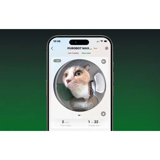 PetKit Purbot MAX PRO intelligens öntisztító macskaalom AI kamerával - 6