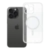 CLEAR MAG COVER tok kameravédelemmel, kompatibilis MagSafe-fel iPhone 15 Pro Max készülékhez, átlátszó csillogó thumbnail