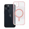 CLEAR MAG COVER puzdro s ochranou fotoaparátu kompatibilné s technológiou MagSafe pre IPHONE 14 ružové trblietky thumbnail