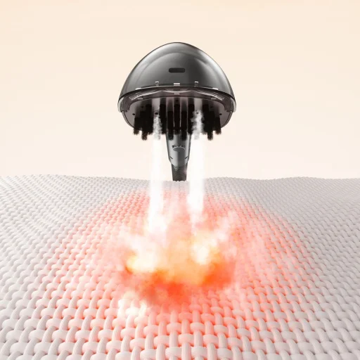 UWANT B200 12000Pa 1900W mosó porszívó mélytisztító gőztisztító funkcióval - szürke - 8