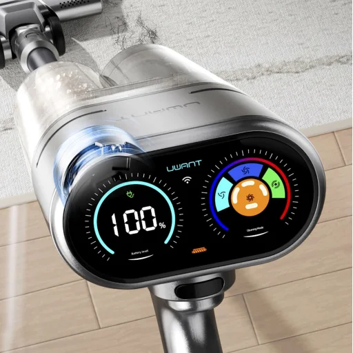 UWANT V100 Vezeték nélküli Porszívó - Szürke - 12