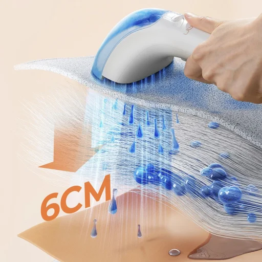 UWANT B200 12000Pa 1900W mosóporszívó mélytisztító gőztisztító funkcióval + kefe - fehér - 12