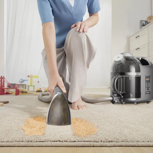 UWANT B200 12000Pa 1900W mosóporszívó mélytisztító gőztisztító funkcióval + kefe - fehér - 15