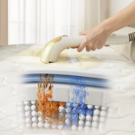 UWANT B200 12000Pa 1900W mosóporszívó mélytisztító gőztisztító funkcióval + kefe - fehér - 7