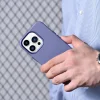 iCarer bőrtok eredeti bőrből iPhone 14 Pro Max világoslila (WMI14220708-LP) (MagSafe kompatibilis) tok thumbnail