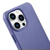 iCarer bőrtok eredeti bőrből iPhone 14 Pro Max világoslila (WMI14220708-LP) (MagSafe kompatibilis) tok thumbnail