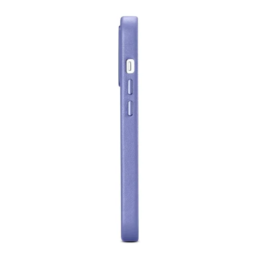 iCarer bőrtok eredeti bőrből iPhone 14 Pro Max világoslila (WMI14220708-LP) (MagSafe kompatibilis) tok - 6