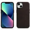 iCarer Oil Wax Prémium Bőr Tok iPhone 14 Plus Mágneses Bőr Tok MagSafe Barna (WMI14220703-BN) - 16