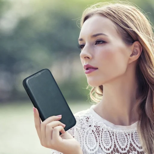 iCarer CE Oil Wax Premium bőr fliptok iPhone 14 Plus mágneses fliptok MagSafe kék (AKI14220707-BU) tok - 31