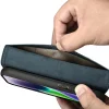 iCarer Oil Wax Wallet 2 az 1-ben iPhone 14 Plus bőr fliptok kék (WMI14220723-BU) tok thumbnail