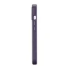 iCarer Bőr Tok iPhone 14 Dark Purple (WMI14220705-DP) (MagSafe Kompatibilis) tok thumbnail
