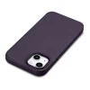 iCarer Bőr Tok iPhone 14 Dark Purple (WMI14220705-DP) (MagSafe Kompatibilis) tok thumbnail