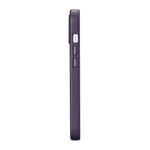 iCarer Bőr Tok iPhone 14 Dark Purple (WMI14220705-DP) (MagSafe Kompatibilis) tok - 6