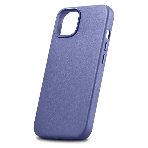 iCarer Case bőrtok iPhone 14-hez világoslila (WMI14220705-LP) (MagSafe kompatibilis) tok - 7