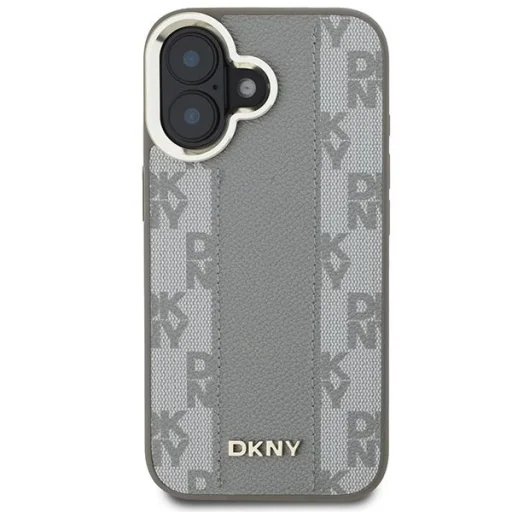  iPhone 16 Bézs DKNY Négyzetrácsos Minta Magsafe tok - 3
