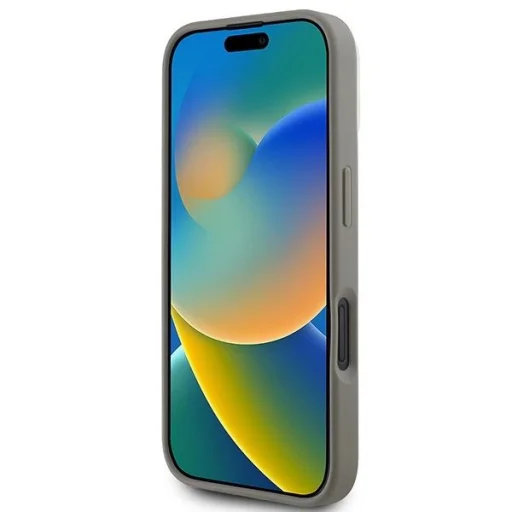  iPhone 16 Bézs DKNY Négyzetrácsos Minta Magsafe tok - 5