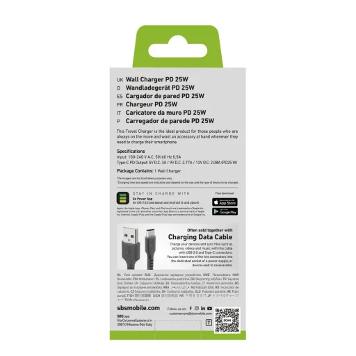 25W Power Delivery töltő Fekete - 2