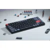 Vezeték nélküli mechanikus billentyűzet Keychron K3 Pro QMK/VIA Fehér háttérvilágítás Barna Kapcsoló (fekete) thumbnail