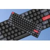 Vezeték nélküli mechanikus billentyűzet Keychron K3 Pro QMK/VIA Fehér háttérvilágítás Barna Kapcsoló (fekete) thumbnail