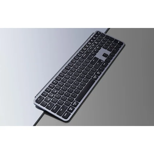 Vezeték nélküli billentyűzet Keychron B6 Pro Ultravékony Teljes (Szürke), - 4