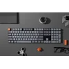Keychron K5 Max QMK/VIA Fehér háttérvilágítás Alacsony profilú Barna Kapcsoló mechanikus billentyűzet thumbnail