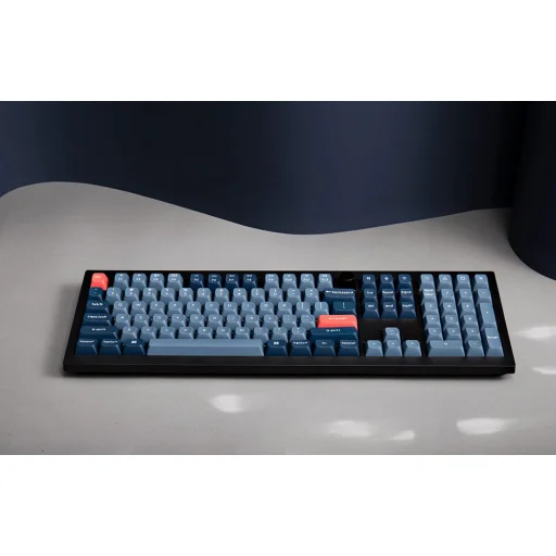 Vezeték nélküli egyedi mechanikus billentyűzet Keychron V6 Max QMK/VIA RGB Gomb Barebone Kapcsoló (fekete) - 5