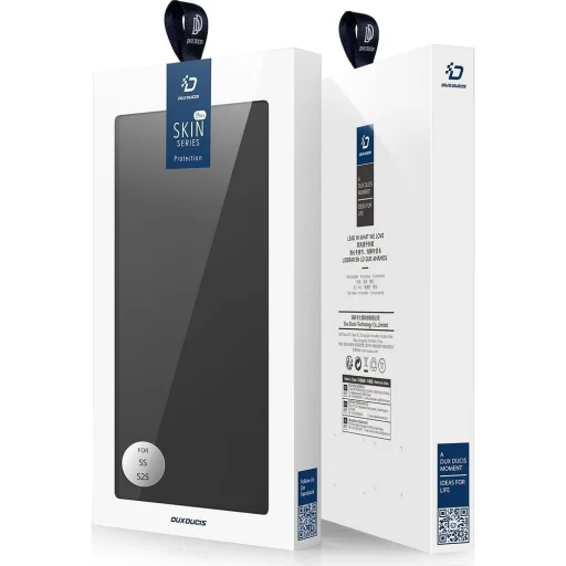 DUX DUCIS pénztárca tok SKIN PRO Samsung Galaxy S25 fekete tok - 9
