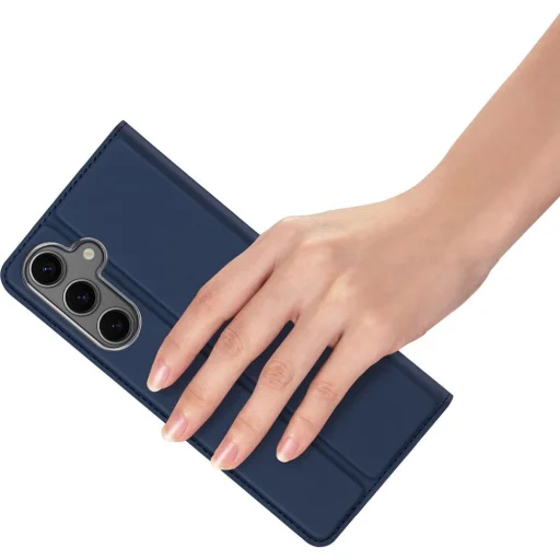 DUX DUCIS fliptok SKIN PRO Samsung Galaxy S25 Plus kék tok - 10