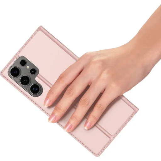 DUX DUCIS pénztárca tok SKIN PRO Samsung Galaxy S25 Ultra rózsaszín tok - 8