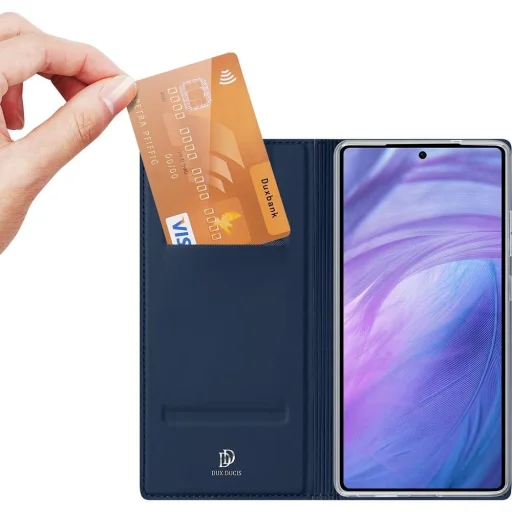 DUX DUCIS wallet SKIN PRO fliptok SAMSUNG S25 Ultra kék tok - 3