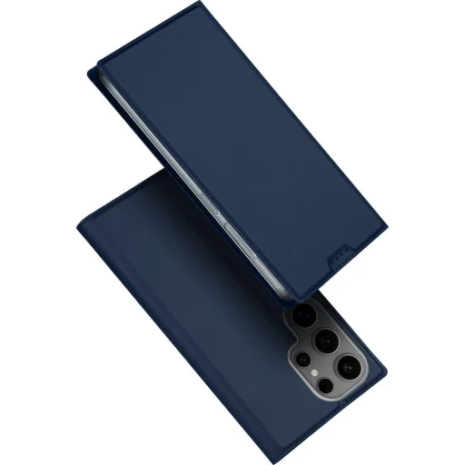 DUX DUCIS wallet SKIN PRO fliptok SAMSUNG S25 Ultra kék tok - 1