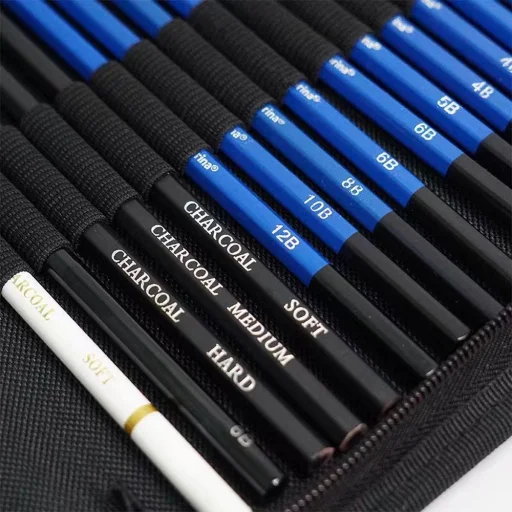 Sketching Drawing Set Ceruzakészlet Tok 72in1 KP-C72B - 5