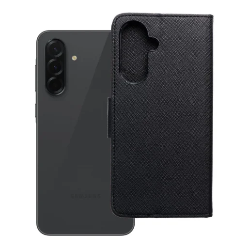 FANCY flip puzdro Samsung Galaxy A36 čierne puzdro - 12