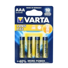 VARTA alkáli elem R3 (AAA) Longlife 4 db