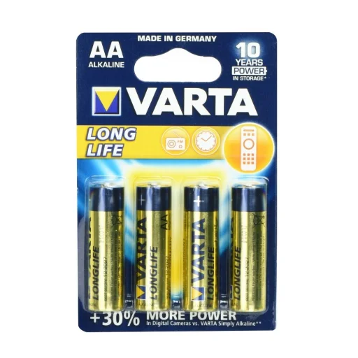 VARTA alkáli elem R6 (AA) Longlife 4 db - 1